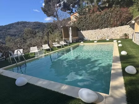 villa luxe piscine haut de menton