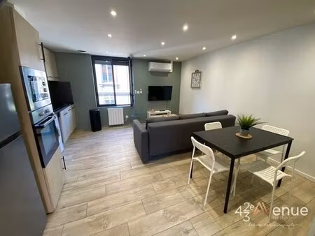 quartier centre deux/tréfilerie duplex type 2 pièces meublé à louer