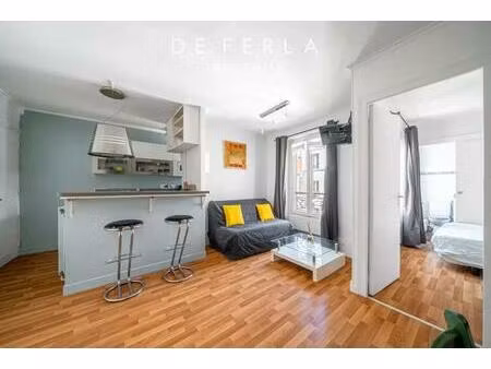 paris xivème : deux pièces en étage élevé / pernety