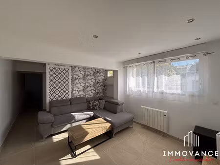 saint-bres - t2 moderne meublé de 53.16 m² avec jardin