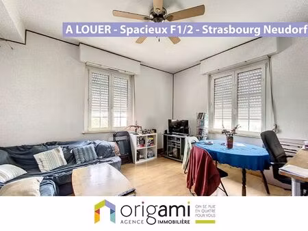 strasbourg neudorf - grand f1bis meublé