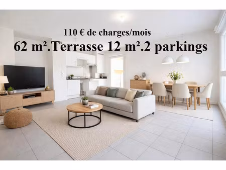 vente appartement 3 pièces 62 m² villenave-d’ornon (33140)