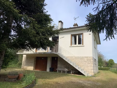 vue sur chateau de castelnau