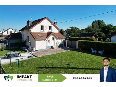 maison rénovée 3 pièces avec jardin et terrasse - giromagny