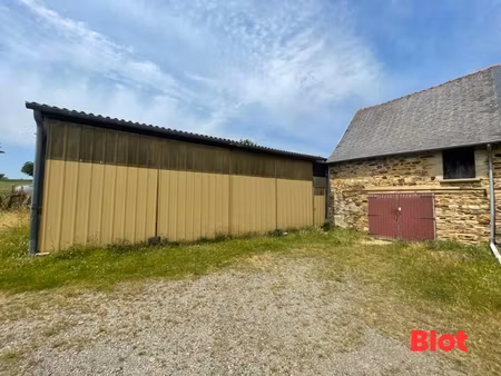 a vendre en exclusivite blot immobilier - bain de bretagne - grange et dependance - terrai
