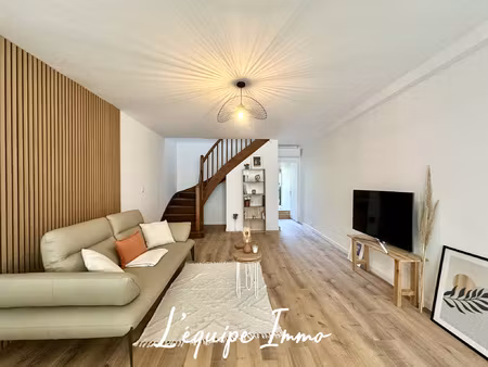 maison de village t5 101m2 rénovée avec extérieur