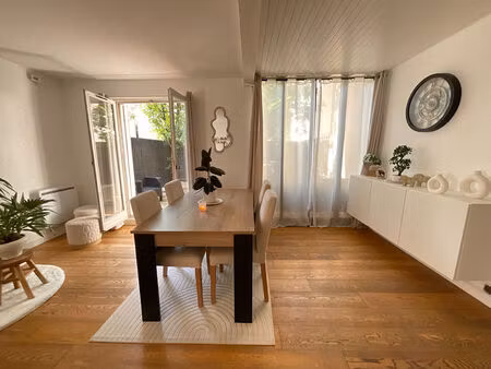 andrésy * seul mandataire * rez-de-jardin / bel appartement *
