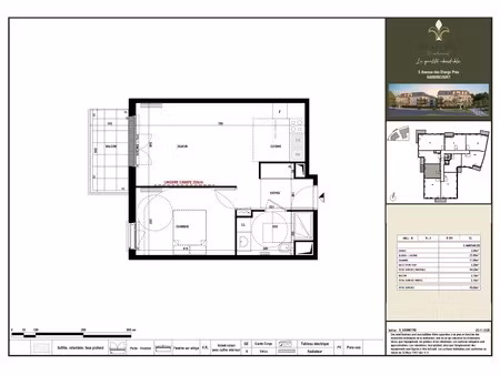 location appartement 2 pièces 44 m² à hardricourt (78250)  832 €