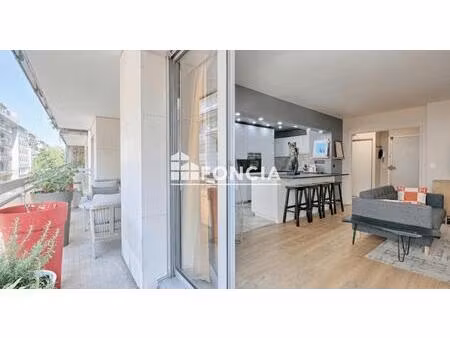 didot: immeuble moderne 3 pieces de 74m2+ balcon de 15m2 avec cave et parking