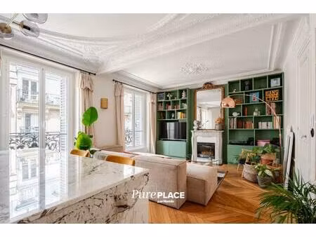 appartement t2 de 42 m2 à paris 75009  rue gérando