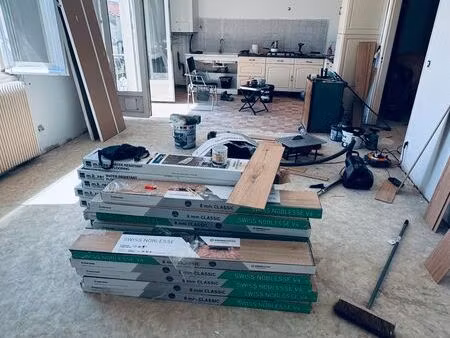 appartement de 90 m2 en cours de renovation