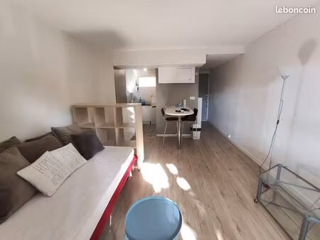 particulier loue studio meublé 27 metre carré avec balcon