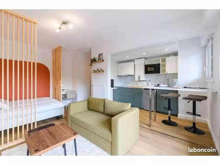 ◊ studio meublé rénové 31m² – balcon  parking & cave - mont-de-marsan