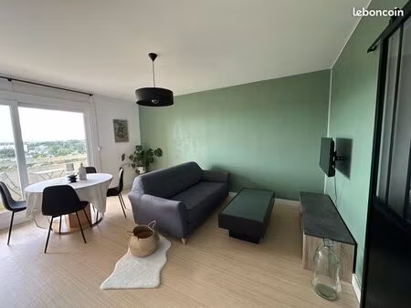 t2 meublé st herblain ( le golf ) vue chézine