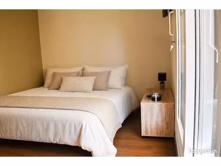 studio meublé calme-1 personne-tout inclus- bourgoin