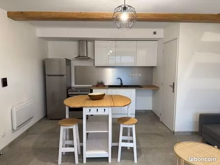 duplex avec terrasse et jardin privatif