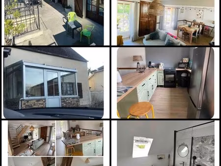 maison rénové avec goût à louer