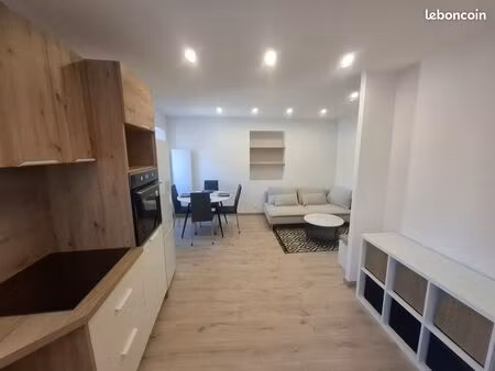 t2 meublé centre boëge