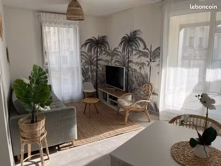 appartement t2 meublé neuf 45 m² + loggia 9 m²– centre-ville clermont-ferrand – résidence 