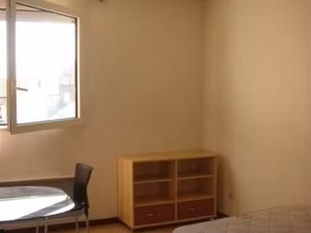 location studio tbe équipé prox fac et gare clermont + parking