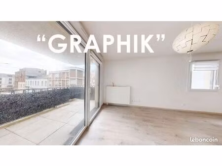 appartement 2 pièces 45 m²