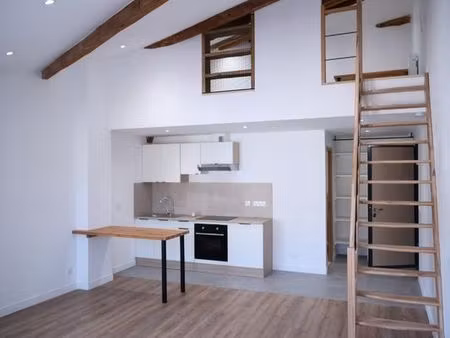 appartement rénové à neuf – style loft avec mezzanine – 50 m²
