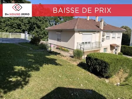 meximieux - a vendre en exclusivite - villa sur sous-sol complet  dépendances  jardin de 7