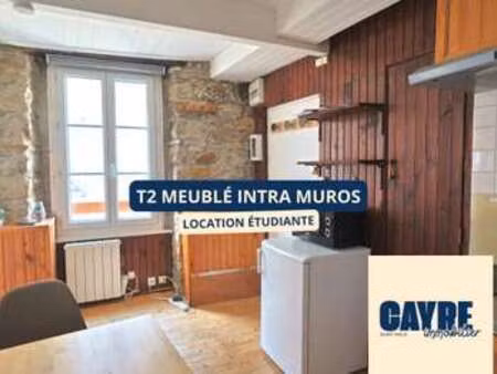 location appartement t1 meublé à saint-malo (35400) : à louer t1 meublé / 24m² saint-malo