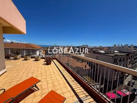location meublée antibes - appartement 2 chambres - parking