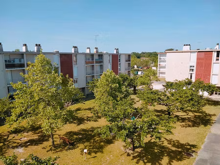 biscarrosse : t3 loué de 66m2 balcons + cave