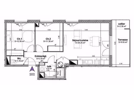 appartement à goncelin (38570)