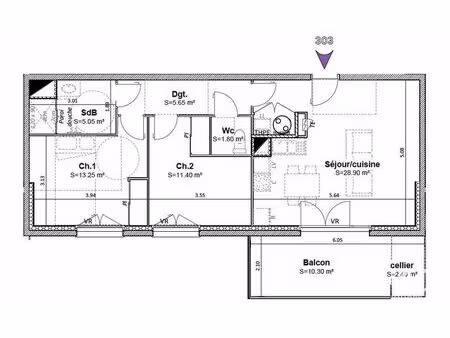 appartement à goncelin (38570)