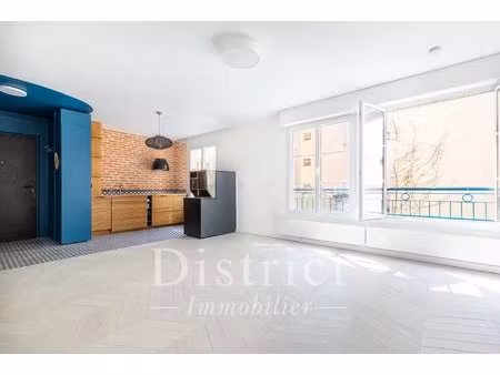 village montorgueil / rue greneta. 44 m² au calme absolu sur jardin