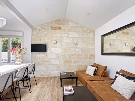 maison en pierre bruges 3 pièce(s) 46 m2