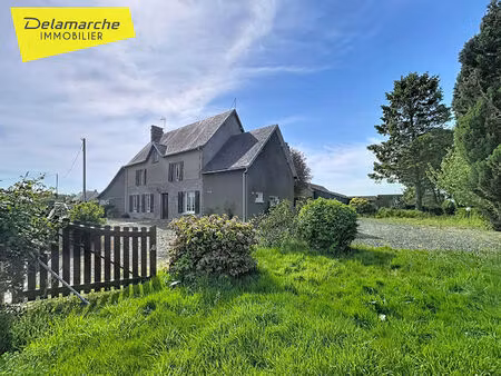 maison quettreville sur sienne 6 pièce(s)  terrain de 9 768m²