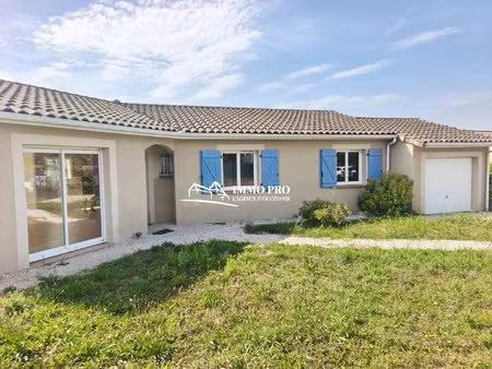 samatan maison avec garage & jardin