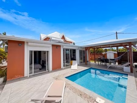st-françois – spacieuse villa t5 (4 suites) avec piscine secteur route touristique