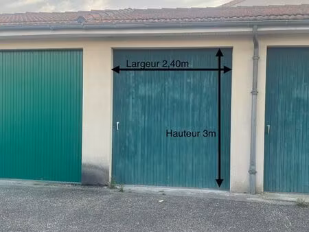location box stationnement / stockage