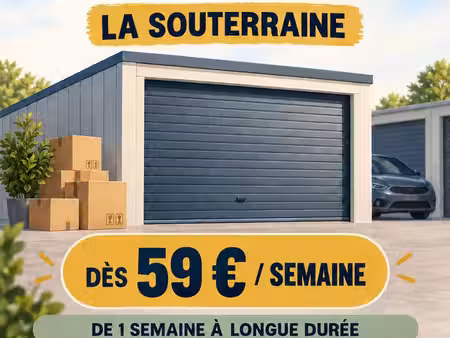 garage / box 35m2 dans le centre de la souterraine
