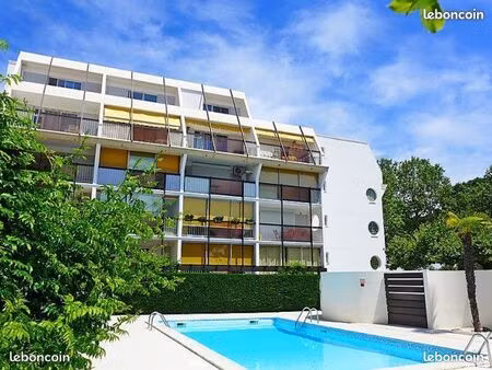 studio climatisé la grande motte - quartier ponant - piscine