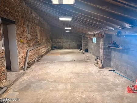 location garage/ local commercial aussonne 75 m2