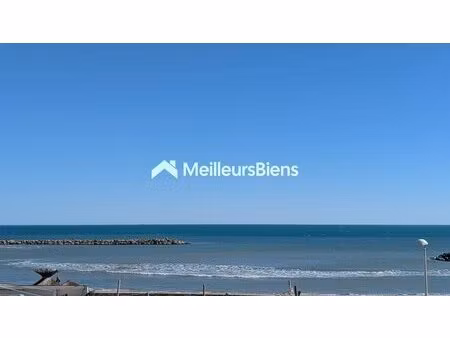 t2 rénové avec vue mer à palavas-les-flots