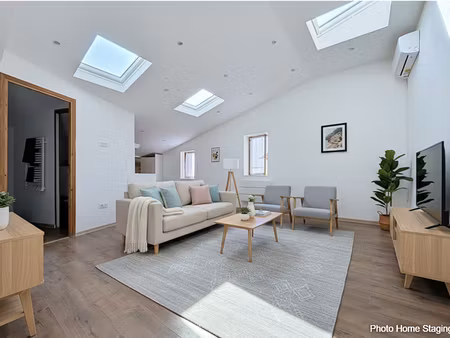 a vendre appartement à grasse 2 pièces de 45.26 m² en dernier étage