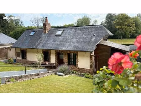maison 3 à 4 pièces garage et jardin proximité directe saint-saens
