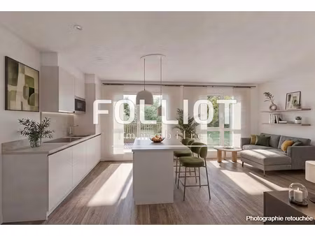 a vendre - appartement 3 pièces 61 m² à bretteville-sur-odon