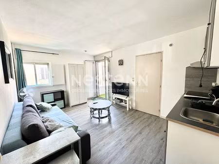 studio meublé vendu loué à carcassonne quartier du palais avec loggia et ascenseur proche 