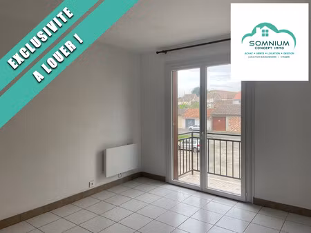agréable studio avec balcon