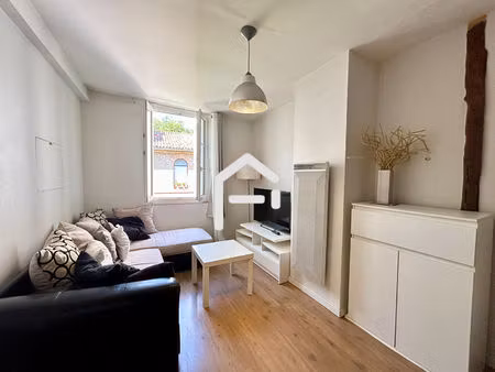 a louer : t2 meublé de 40m² à toulouse