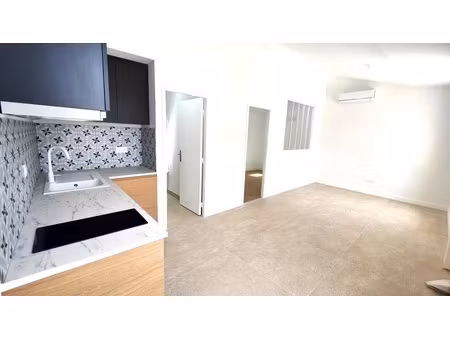 maison echoppe de 37 m² entièrement rénovée – prestations de qualité – emplacement privilé