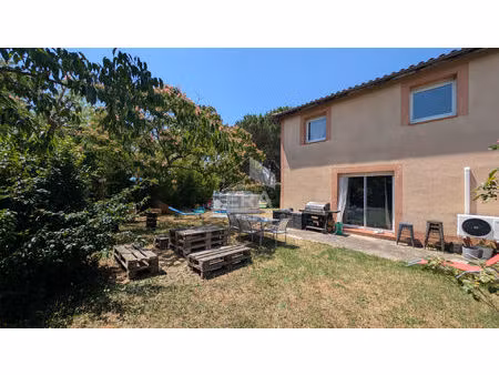 launaguet maison t4 rénovée 78 m2 grand jardin - garage